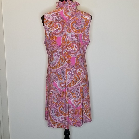 ❌Sold❌NWT Tommy Hilfiger Dress w/ high neck collar - Picture 3 of 7